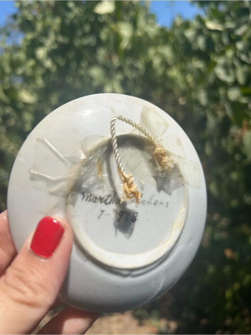 Vintage Seattle Space Needle Decorative Trinket Dish mini wall dish art